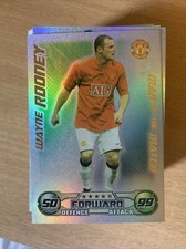 Stack of Mint x75 08/09 Topps Match Attax Premier League Trading Cards! Wayne Ro