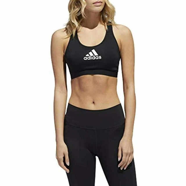adidas Women's Dont Rest Alphaskin Bra, Size M - Black (JIJ23)