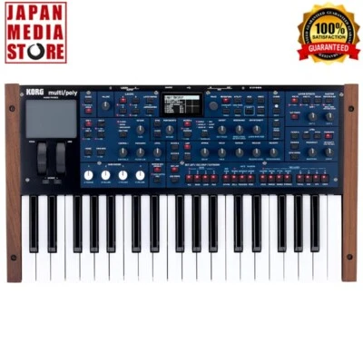 Korg Multi/Poly Analog Modeling Synthesizer Keyboard 37 Tasten BRANDNEU - Bild 1 von 4