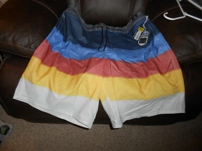 NEW Roundtree & Yorke Mens 2XT Swim Trunks Swimwear Board Shorts Tall Man NWT - Image 1 of 2