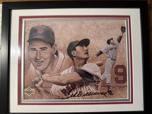 Upper Deck Ted Williams Autographed Signed Limited Edition Blowup Card Photo UDA - Bild 1 von 2