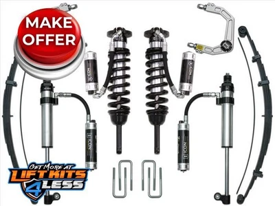 Kit de elevación ICON K53009 3,5" etapa 9 con Billet UCA para Toyota Tacoma 2005-2015 Foto 1 de 2