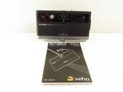Kit Altavoz Manos Libres Bluetooth SAEM Veho Coche VBC-002-AS Foto 1 de 3