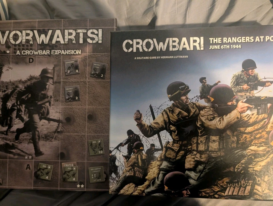 Flying Pig Games Crowbar the Rangers at Pointe Du Hoc + Expansion Solitaire Game - Image 1 of 1