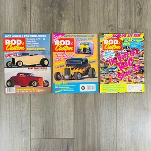 Vintage, Rod & Custom, Lot of 3 1989/1990 Car Magazines - Picture 1 of 5
