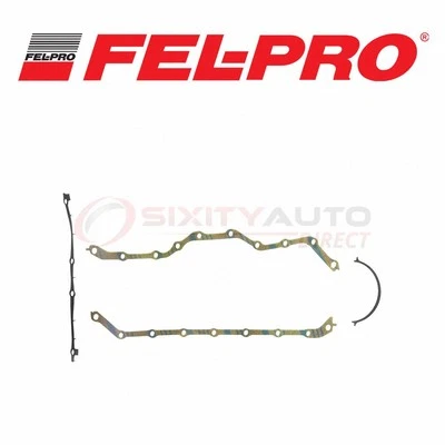 Fel-Pro Oil Pan Gasket Set for 1987-1991 Jeep Wrangler 2.5L L4 - Engine rd Foto 1 de 4