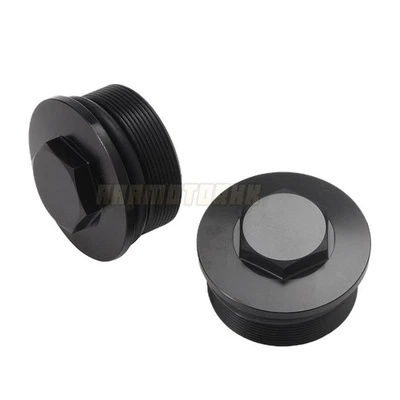 Tapas horquilla delanteras pernos tapones ajustador para Honda VT600C Shadow VLX 600 1988-2007 Foto 1 de 4