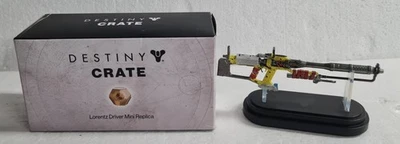 Mini réplica de caja de botín Destiny Lorentz Driver auténtica Bungie 2022 con caja Foto 1 de 4