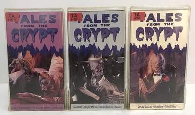 Tales From The Crypt VHS Lot Of 3 HBO Hollywood Video HORROR 9 Episodes Total — 第 1/4 张图片