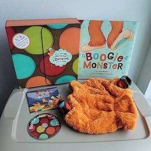 Boogie Monster Dance Kit With Legs, Book And CD Tested -Works- Fast Shipping - Bild 1 von 10