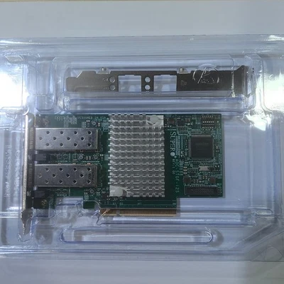 SUPERMICRO AOC-STGF-I2S 10GbE SFP+ 2-Port PCI EXPRESS X8 NIC Intel X710 NIC LFF - Image 1 of 4