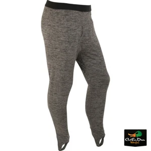 DRAKE WATERFOWL BASELAYER PANT CHARCOAL HEATHER - Picture 1 of 1