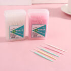 200pcs/set Soft Plastic Double-head Brushed Toothpick Oral Care Dental Floss
