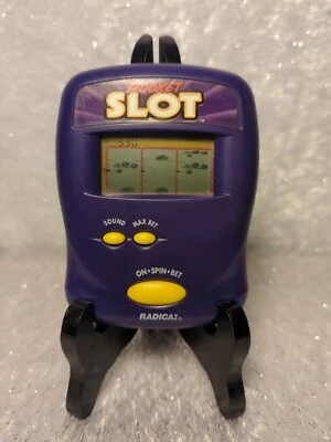  Máquina tragamonedas de bolsillo portátil 1997 - ¡FUNCIONA muy bien! Radica Electric Foto 1 de 4