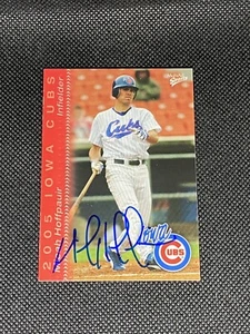 Micah Hoffpauir Iowa Cubs Signed Auto 2005 MultiAd Sports Card #30 ~ COA - Picture 1 of 3