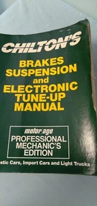 7804 Chilton's Brakes Suspension And Electronic Tune-up Manual - Picture 1 of 4