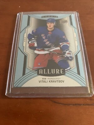 20-21 UD Allure Hockey Rookie Blue 139 Vitali Kravtsov - Image 1 of 2