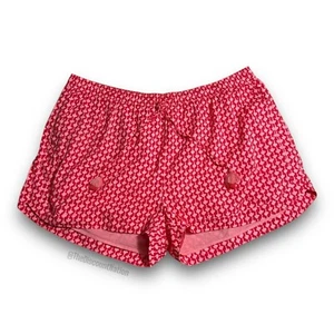 Vineyard Vines Red & Pink Cotton Blend Shorts Women's Size 2X NWT - Picture 1 of 6
