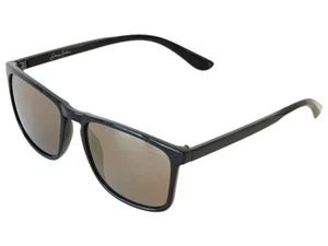 Sean John Glossy Black Sunglasses with Cool Grey Tinted UV Mirrored Lenses NWT - Picture 1 of 6