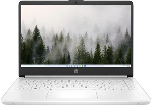NEW HP 14" HD Laptop Celeron N4500 4GB RAM 64GB SSD Windows 11 - Snowflake White - Picture 1 of 5