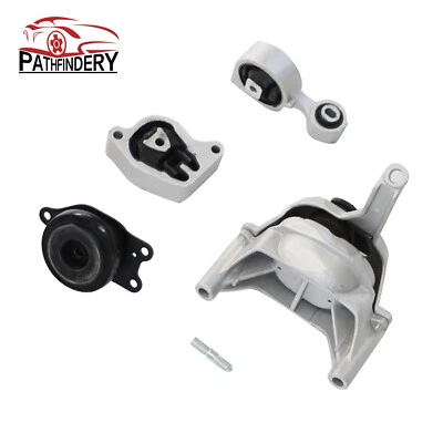 Juego de 4 piezas de montaje de motor y transmisión compatibles para Nissan Altima 2007-2016 2,5 L Foto 1 de 4