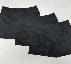 Hanes Little Girls' Jersey Short - Pack of 3, Ebony, Medium - Picture 1 of 4