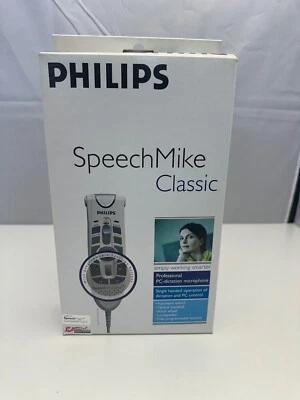 New Philips SpeechMike Classic USB Professional Dictation Microphone LFH5272/00 - Image 1 of 4