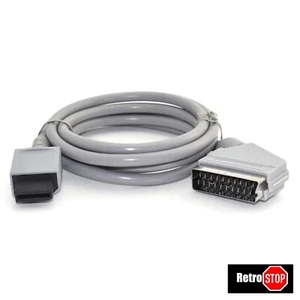 Scart Kabel für Nintendo Wii und Wii U AV Scartkabel Anschluss Videokabel NEU✅ - Bild 1 von 2