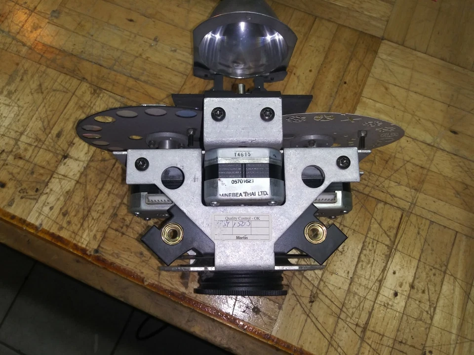 Martin mx-4 parts, upper chassis, gobo , color wheels, motors, shutter, etc.  - Image 1 of 1