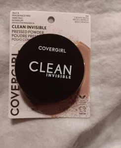 Covergirl Clean Invisible Pressed Powder #150 Creamy Beige, 0.38 oz Lightweight - Picture 1 of 2