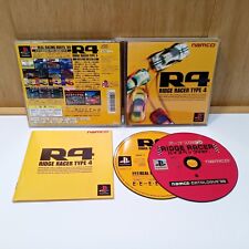 Ridge Racer Type 4 R4 PS1 Playstation 1 Authentic Japan Import 2CD Complete