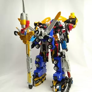 BANDAI Power Rangers Beast Morphers DX Great Go Buster Oh Megazord Go-Busters - Picture 1 of 24