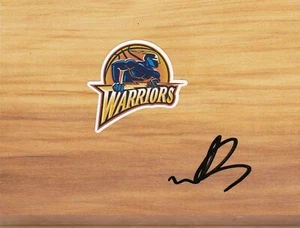 Golden State Warriors 2015 NBA Champion Andrew Bogut Signed Floorboard COA - Picture 1 of 1