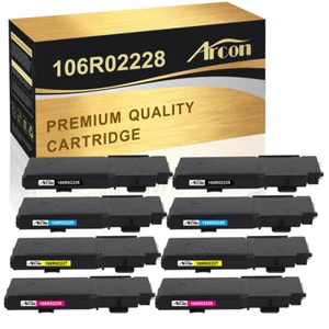 8PK High Yield Toner Compatible for Xerox Phaser 6600 WorkCentre 6605dn 6605n - Picture 1 of 9