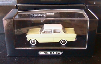 OPEL KADETT A 1962 VERDE BIANCO MINICHAMPS 430 043009 1/43 CHAMONIX BIANCO VERDE - Immagine 1 di 4