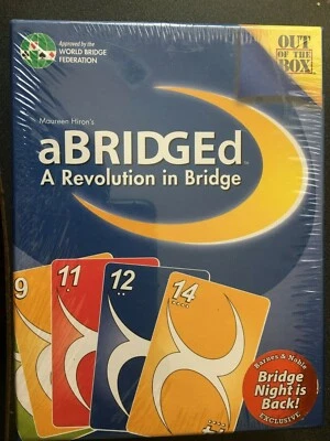 New aBRIDGEd Card Game A Revolution in Bridge Out of the Box  - Image 1 of 4