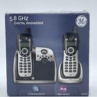 GE 5.8 GHz Dual handset with digital answering 25861GE3 Call Waiting Caller ID