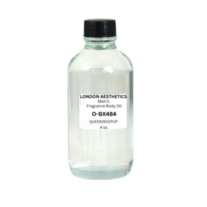 London Aesthetics (Men) Body Oil 4 oz Fragrance All Natural Scent - Picture 1 of 5