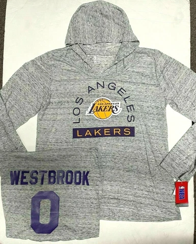 RUSSELL WESTBROOK LAKERS WOMANS NBA  LIGHT WEIGHT HOODY JERSEY SWEATSHIRT NEW Cover