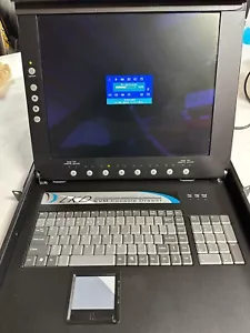 LKD 8-Port KVM Console | Rack-Mount | No Key, No Cables | Tested & Working - Picture 1 of 5