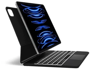 JADEMALL Magic Keyboard iPad Pro 12.9 Design a supporto aperto tastiera magica - Photo 1/24