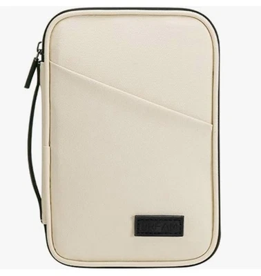 Passport Holder, Waterproof RFID Blocking Wallet Portable Travel Document Holder - Image 1 of 4