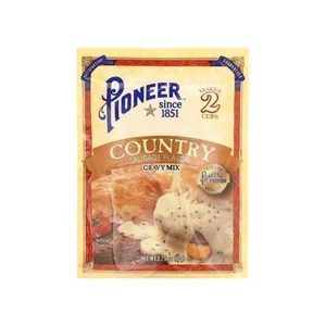 Pioneer Country Sausage Flavor Gravy Mix 2.75 Ounce Makes 2 Cups - Picture 1 of 2