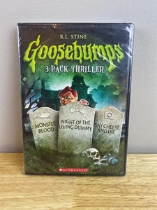 NEW Goosebumps 3-Pack Thriller DVD 3 Disc Set 2014 Night of the Living Dummy - Picture 1 of 1