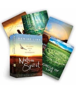 Native Spirit Oracle Cards : A 44-Card Deck and Guidebook by Denise Linn (2015, - Picture 1 of 1
