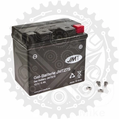 JMT Battery YTZ7S GEL 1pc 12v 6 Compatible With Honda CBR 125 RW 2009-2010 - Image 1 of 4