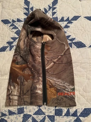 Máscara facial de caza Realtree camuflada polar forrada nueva con etiquetas Foto 1 de 3
