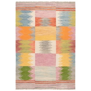 Kelim 254x174 cm Handgewebter Perserteppich Kilim Wolle Carpet Orient Mehrfarbig - Bild 1 von 12