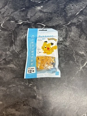 Pokémon: Pikachu Nanoblock Building Kit - NEW (130 pcs) NDPM-001 - Image 1 of 2