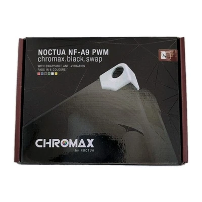 Noctua NF-A9 PWM chromax.Black.swap, Premium Quiet Fan, 4-Pin (92mm, Black)  - Image 1 of 4